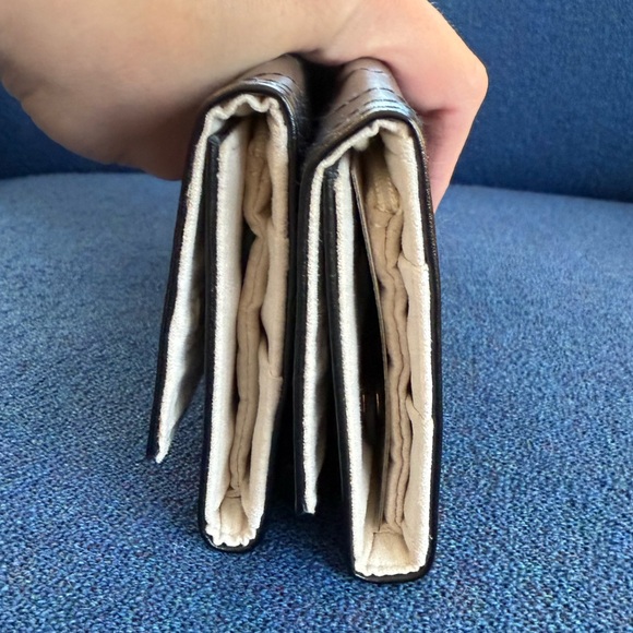 NEW!_WOLF 1834_Caroline Leather Travel Roll/ Snap Case_ 2 Available - Picture 10 of 12